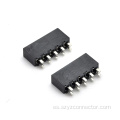 Conector hembra de 5,08 mm de una sola fila recta
